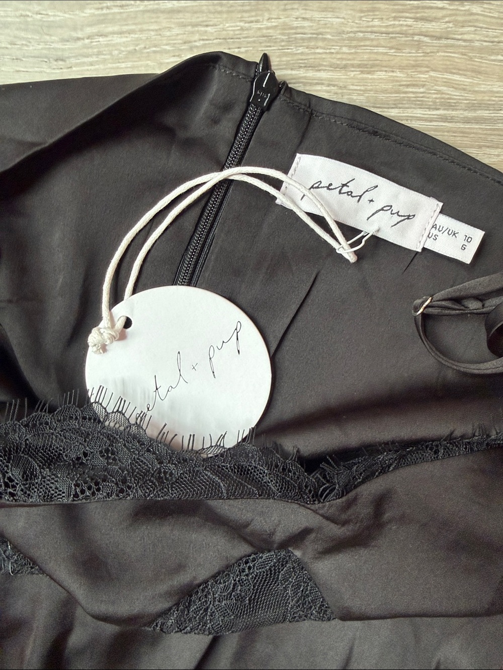 NEW Petal & Pup Ariel Dress in Black, 6 - Picture 9 of 9
